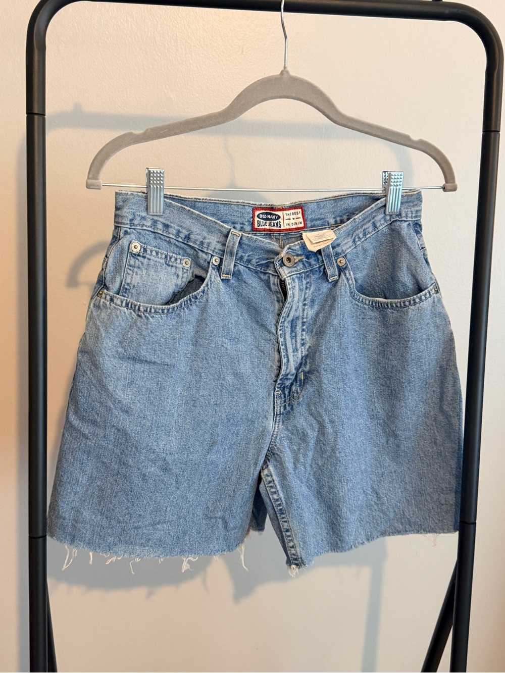 Vintage Old Navy Light Blue Denim Cutoff Shorts
